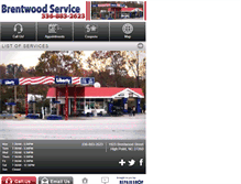 Tablet Screenshot of brentwoodservice.com